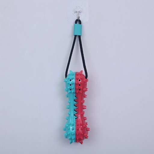 For Pet Dumbell Shaped Molar Dog Chew Toy ,Size: 20*8*8Cm