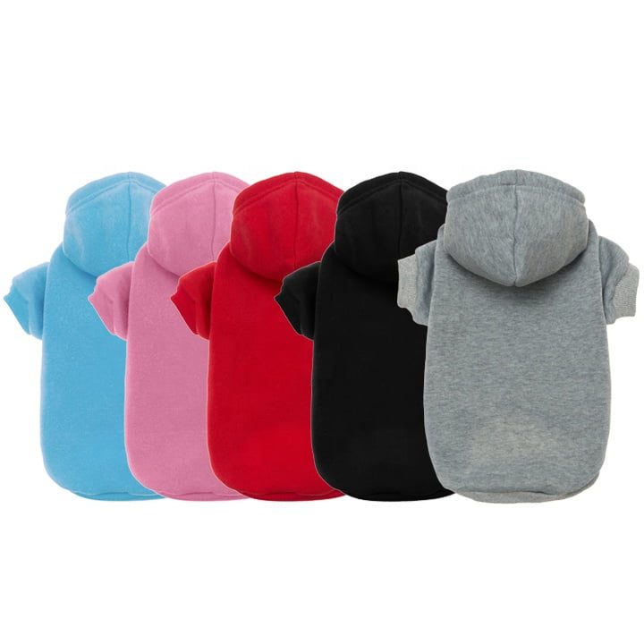 Pets Club Custom Soft Fleece Blank Designer Dog Hoodie Pet Cloth