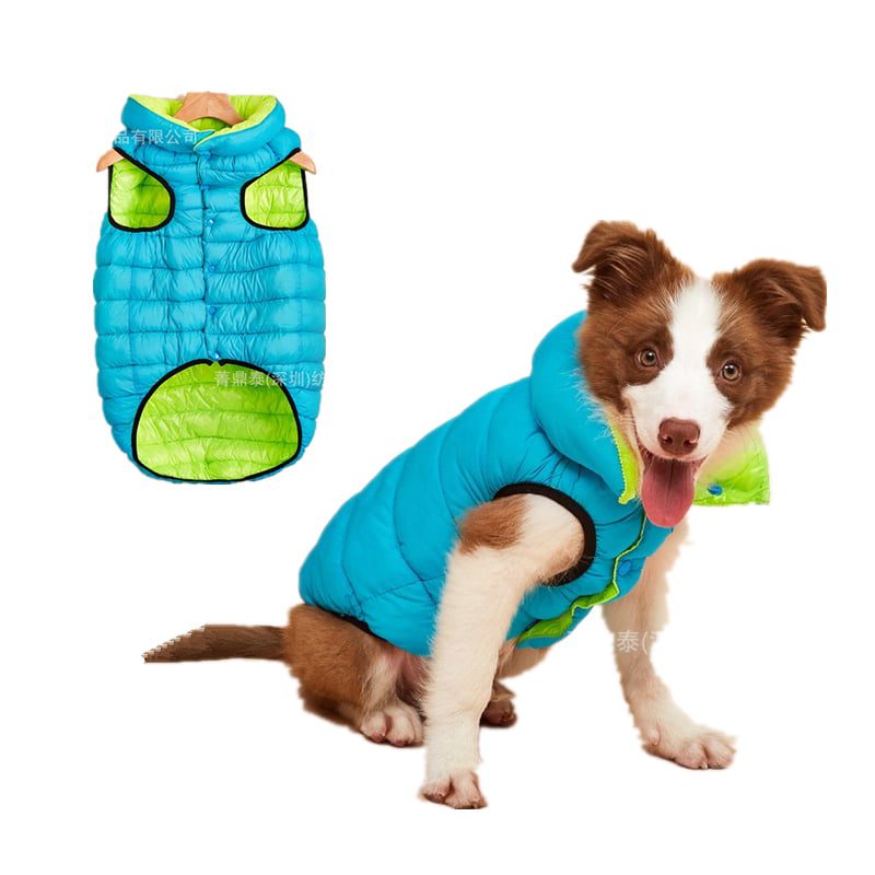 Pets Club  Dog Winter Reversible Warm Coat Jacket Wind Proof