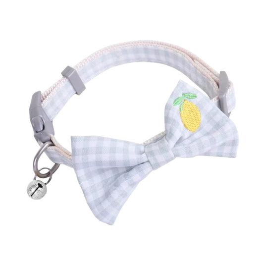 Cozy Paws Adjustable Pet Collar Bow Tie With Bell - Medium (36-40cmx1.5cm)-green