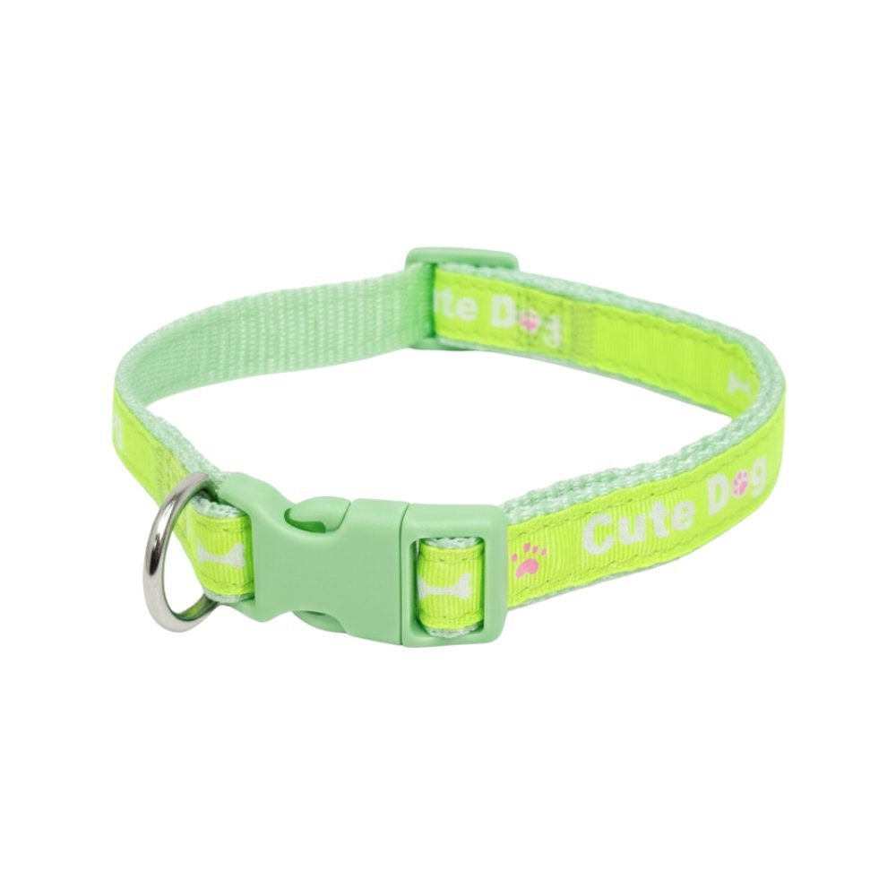 Cozy Paws Pet Collar - Medium ( L43-63cm×2cm)-Green