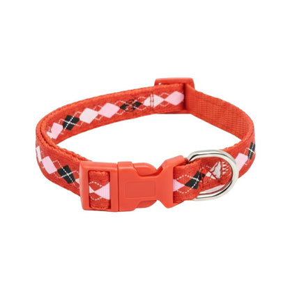 Cozy Paws Pet Collar - Medium ( L43-63cm×2cm)-Red