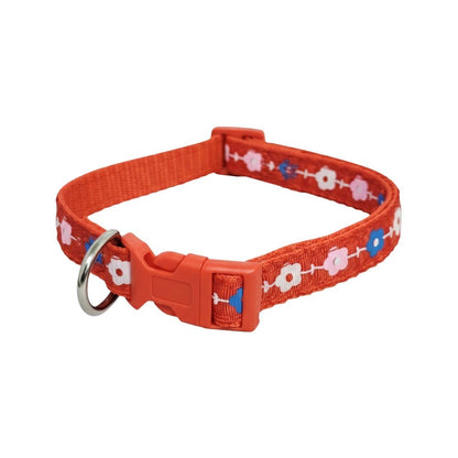 Cozy Paws Pet Collar - Medium ( L43-63cm×2cm)-Red