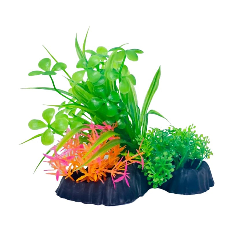 Aquarium Plastic Plant - M513-W13*H13 Cm ( Sold By 2 Pcs/Pack)