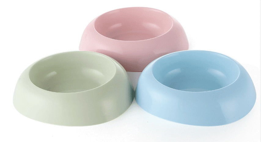 Pets Club Egg Shape Single Bowl-64 ml - 20*17*4.5 Cm - Blue