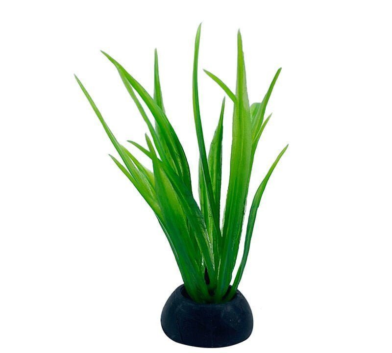 Aquarium Plastic Plant - S233-W2.5*H7 Cm(Sold By 20 Pcs/Pack Only)