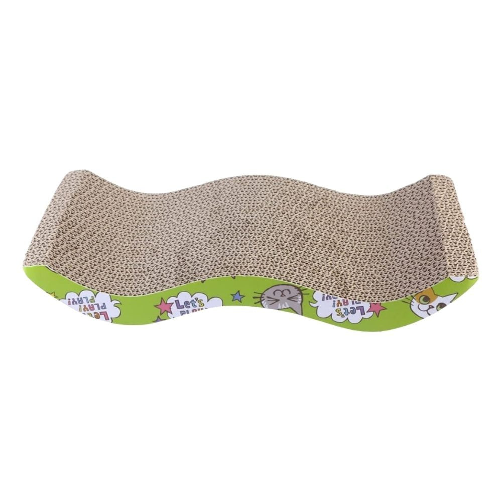 Cozy Paws Corrugated Cardboard Cat Scrather- 42*20*3cm
