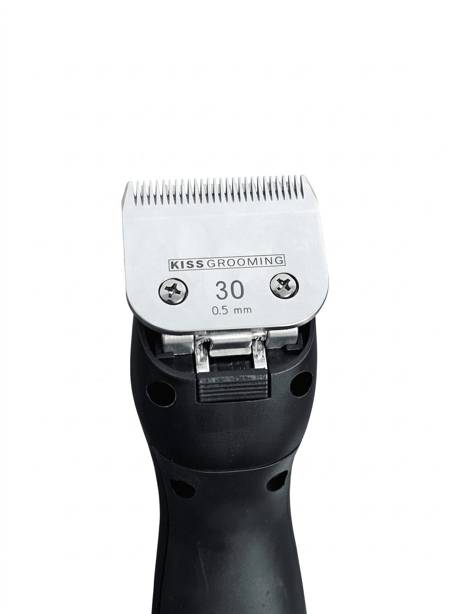 Aeolus Excalibur Professional 2-Speed Pet Grooming Clipper with No. 30 Blade & Attachment Comb