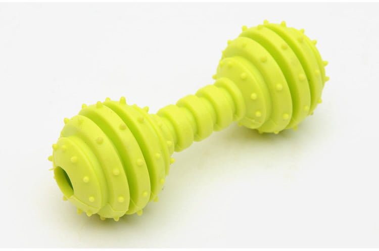 For Pet Rubber Dumbell Dog Toy For Small Dogs - 12.5 Cm