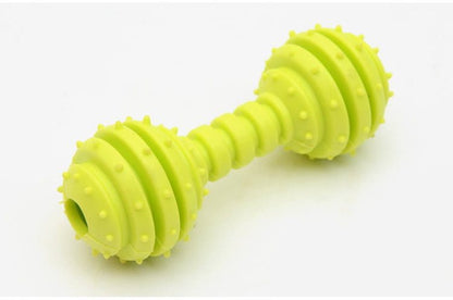 For Pet Rubber Dumbell Dog Toy For Small Dogs - 12.5 Cm