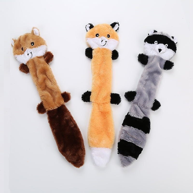 For Pet Animal Shaped Plush Toy For Dogs - (Mixed Colors) - 45*10*5Cm