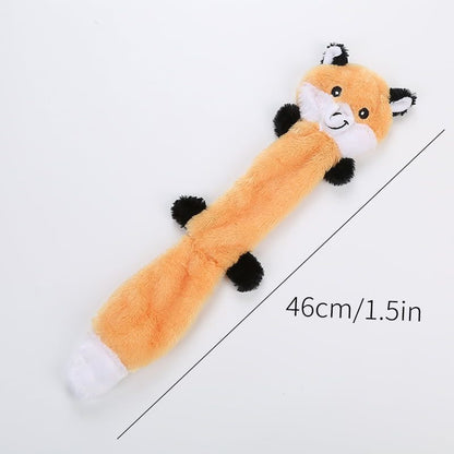For Pet Animal Shaped Plush Toy For Dogs - (Mixed Colors) - 45*10*5Cm