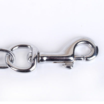 For Pet Dog Lead Chain With Pu Handle & Collar - Small (2.5*120Cm) (Mixed Colors)