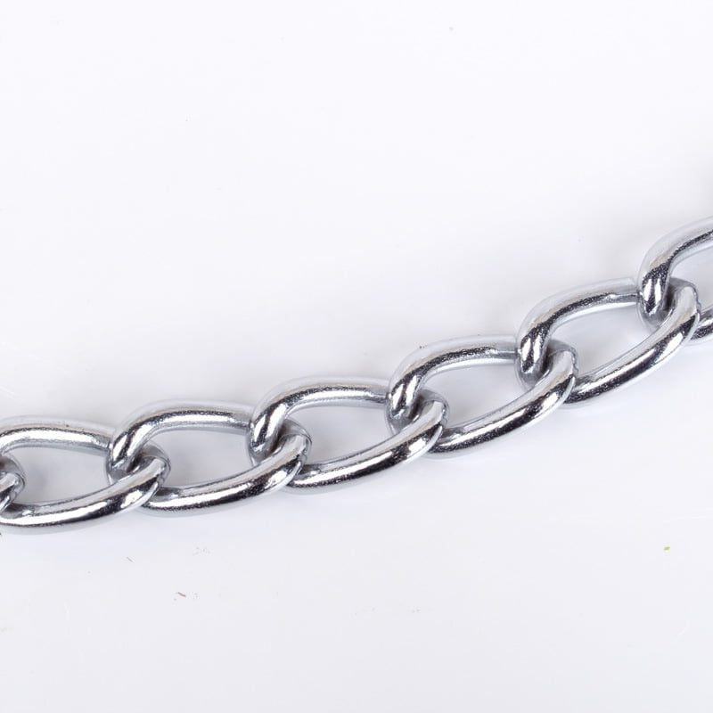 For Pet Dog Lead Chain With Pu Handle & Collar - Small (2.5*120Cm) (Mixed Colors)