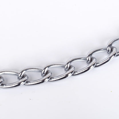 For Pet Dog Lead Chain With Pu Handle & Collar - Small (2.5*120Cm) (Mixed Colors)