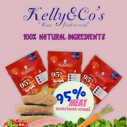 KELLY &amp; CO'S Freeze Dried Patty Meals Tuna For Dog-226g