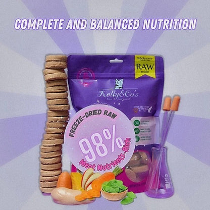 KELLY &amp; CO'S Freeze Dried Patty Meals Tuna For Cat- 226g