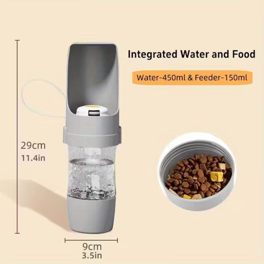 Cozy Paws Portable Leak-Proof Pet Water Bottle – 29×9 cm