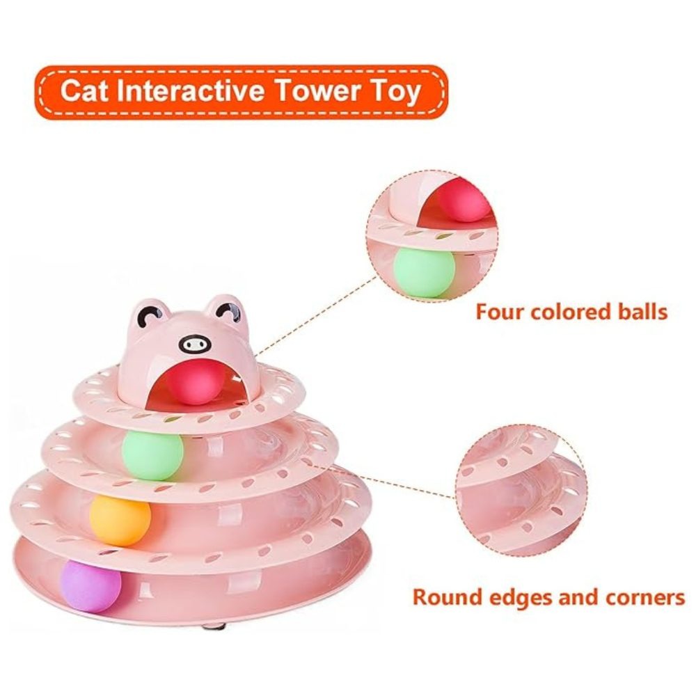It’S Meow Rolling Mouse Toy For Cat ,Size-6 Cm