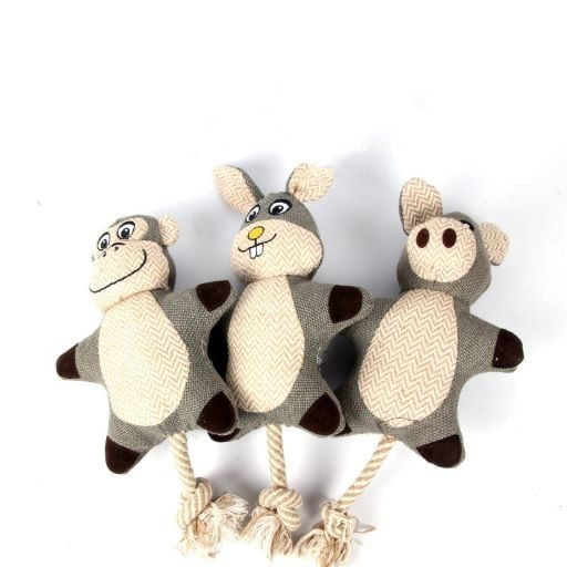 For Pet Chewing Animal Toy For Dogs With Cotton Handle Rope