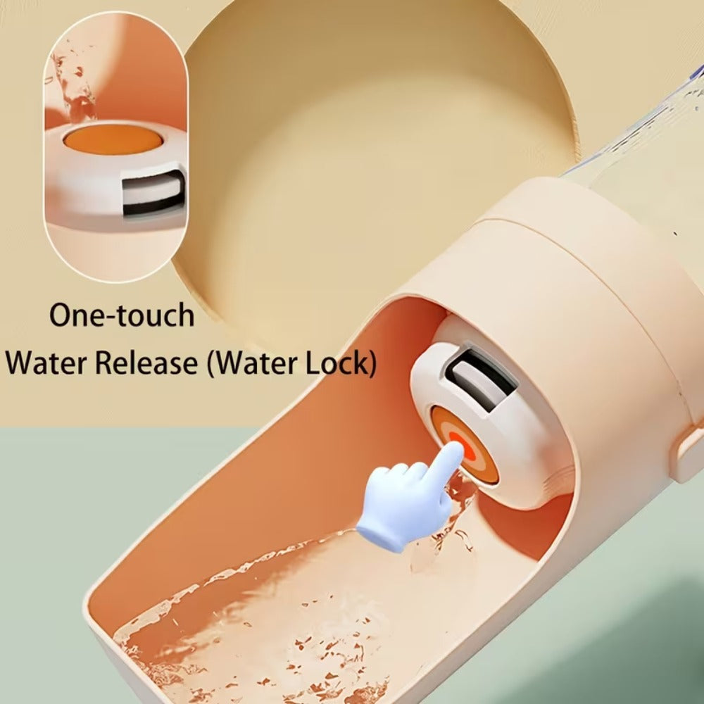 Cozy Paws Portable Leak-Proof Pet Water Bottle – 29×9 cm