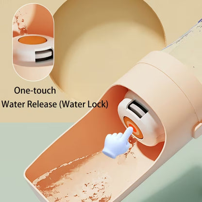 Cozy Paws Portable Leak-Proof Pet Water Bottle – 29×9 cm
