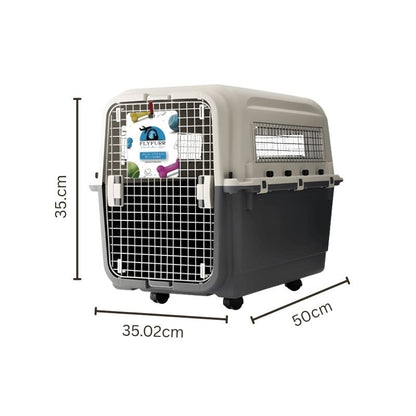 Flyfurr Airline Approved Plastic Pet Transporter-50*35.2*35CM