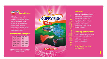 Aquav Guppy Flake