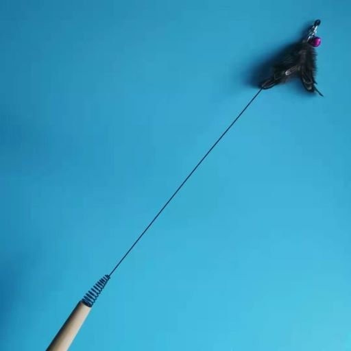 Pets Club Retractable Interactive Feather Cat Toy