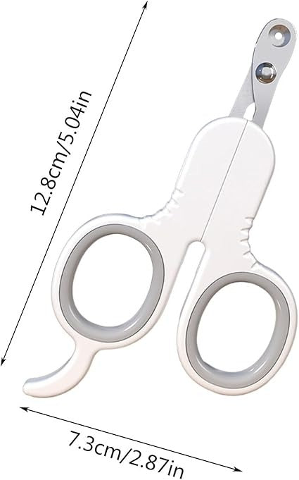 Pakeway Pet Nail Clipper-Q Round Hole Style-12.7*7.3*0.7 Cm