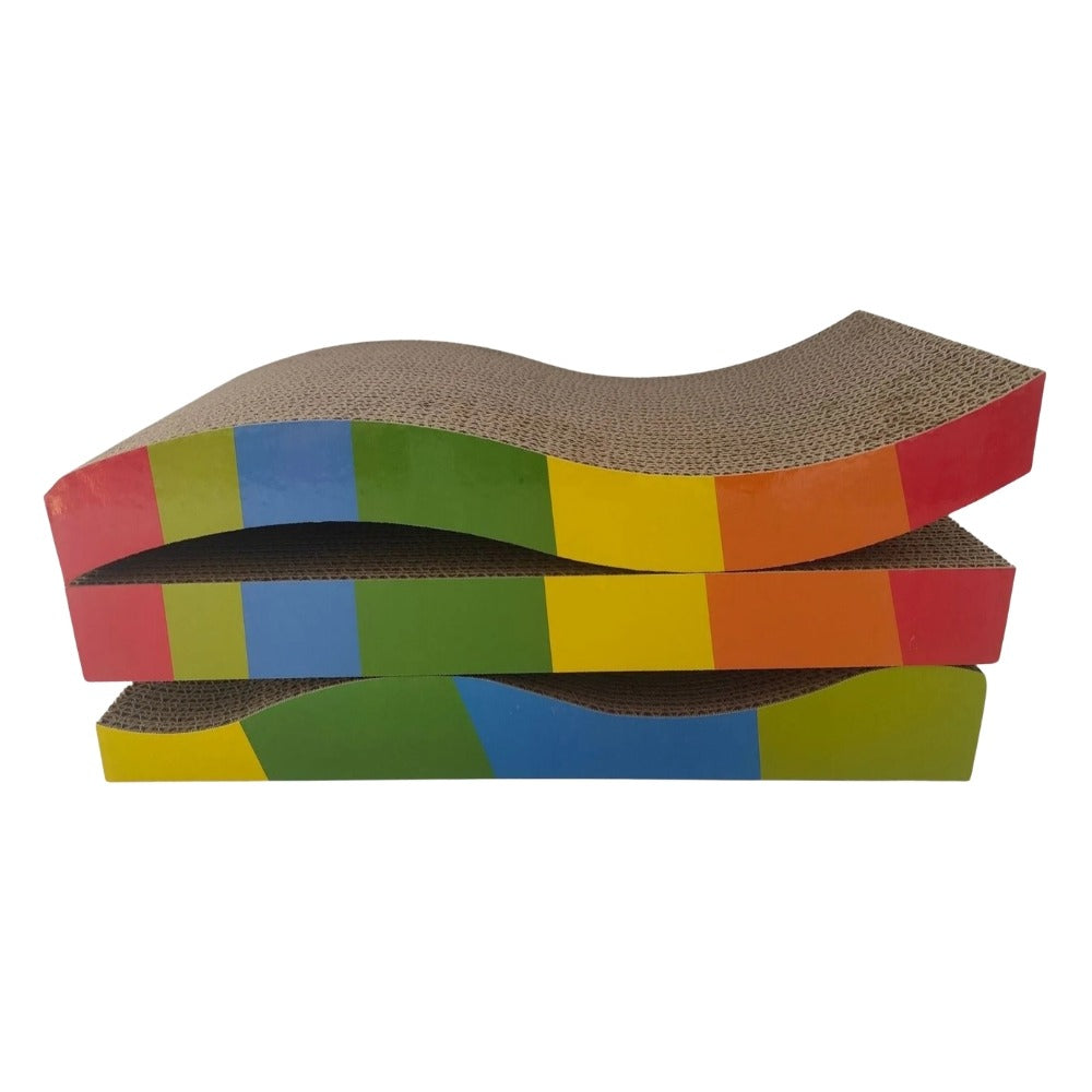 Mimi Corrugated Cardboard Cat Scrather - 43*21*3.4 cm