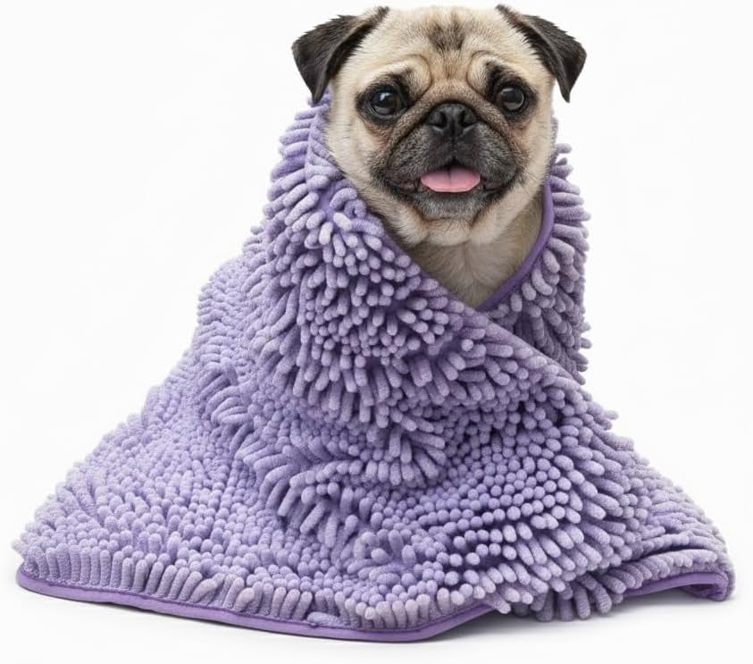 Multipurpose Pet Absorbent Towel & Blanket-90*45cm-Lavender