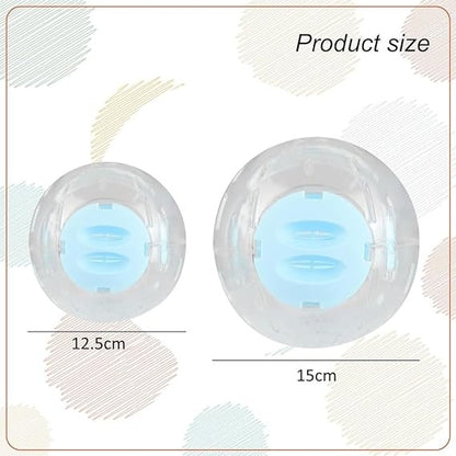 Cozy Paws Transparent Hamster Running Ball- 14*8*10.5cm