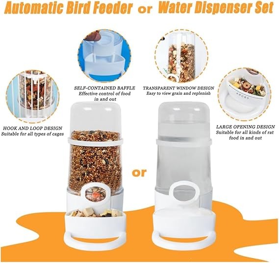 Cozy Paws Automatic Hamster Feeder - 16*14cm