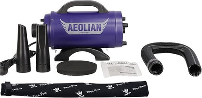 Aeolus AEOLIAN-PRO Single Motor Dryer With AMETEK Motor & Heating Unit - Blue