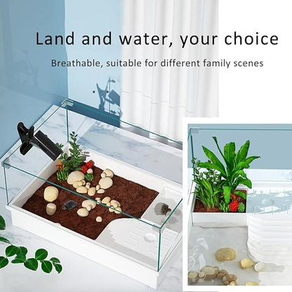 Cozy Paws Turtle Aquarium (Only Tank 48.5*32*25cm)