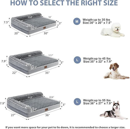 Coco Kindi Waterproof Sofa Dog Bed-91*68*17cm