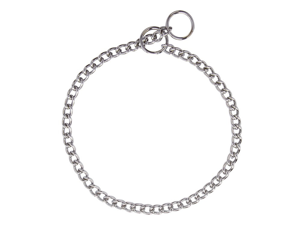Nobby Chains Chrome, Small Links(Choke Chains) L: 70 Cm Ã 3,5 Mm