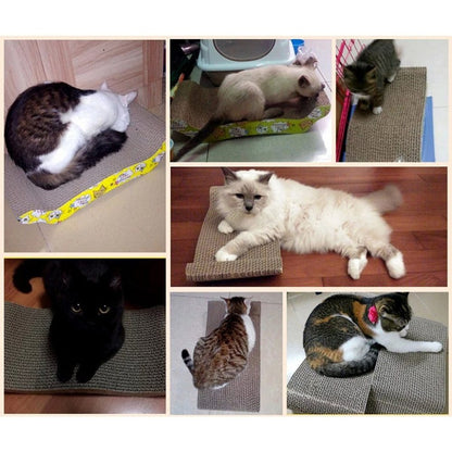 Cozy Paws Cat Scratching Board With Catnip- 43x21x3.6cm