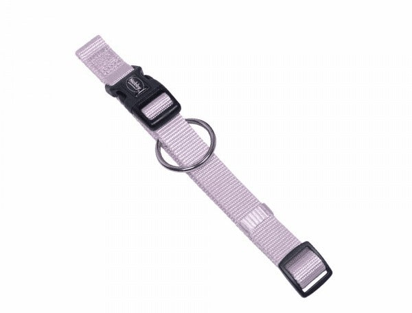 Nobby Adjustable Dog Collar Classic Lillac L: 20-35 Cm; W: 10 Mm