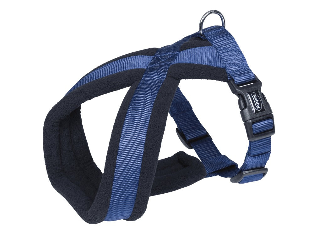 Nobby Adjustable Comfort Harness Classic Blue Waist: 40-60 Cm; W: 25/50 Mm