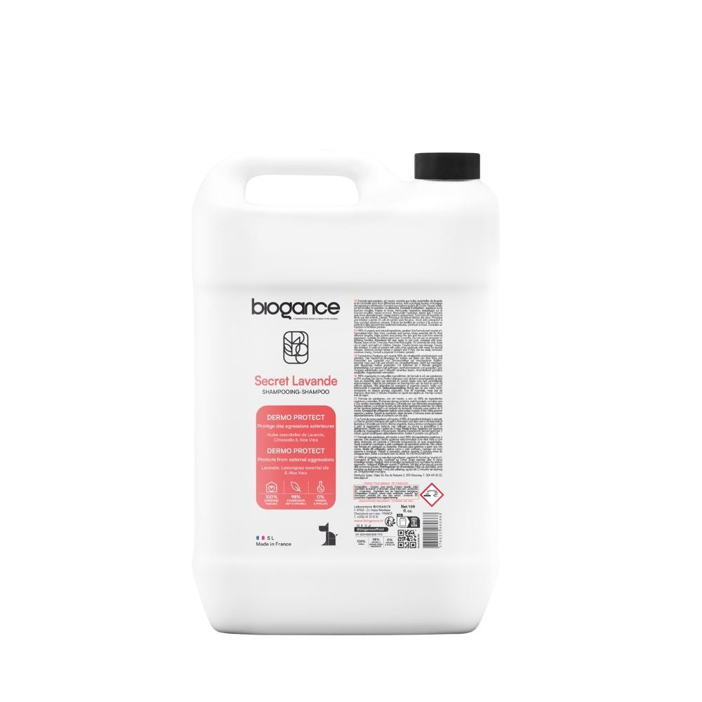 Biogance Lavender Secret Herbal Dog Shampoo-5L