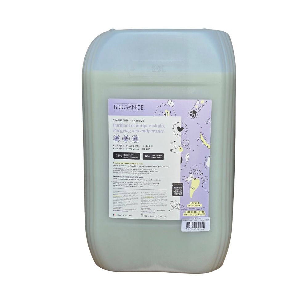 Biogance Universal Groomer’s Shampoo 20 L –for Dogs &Cats