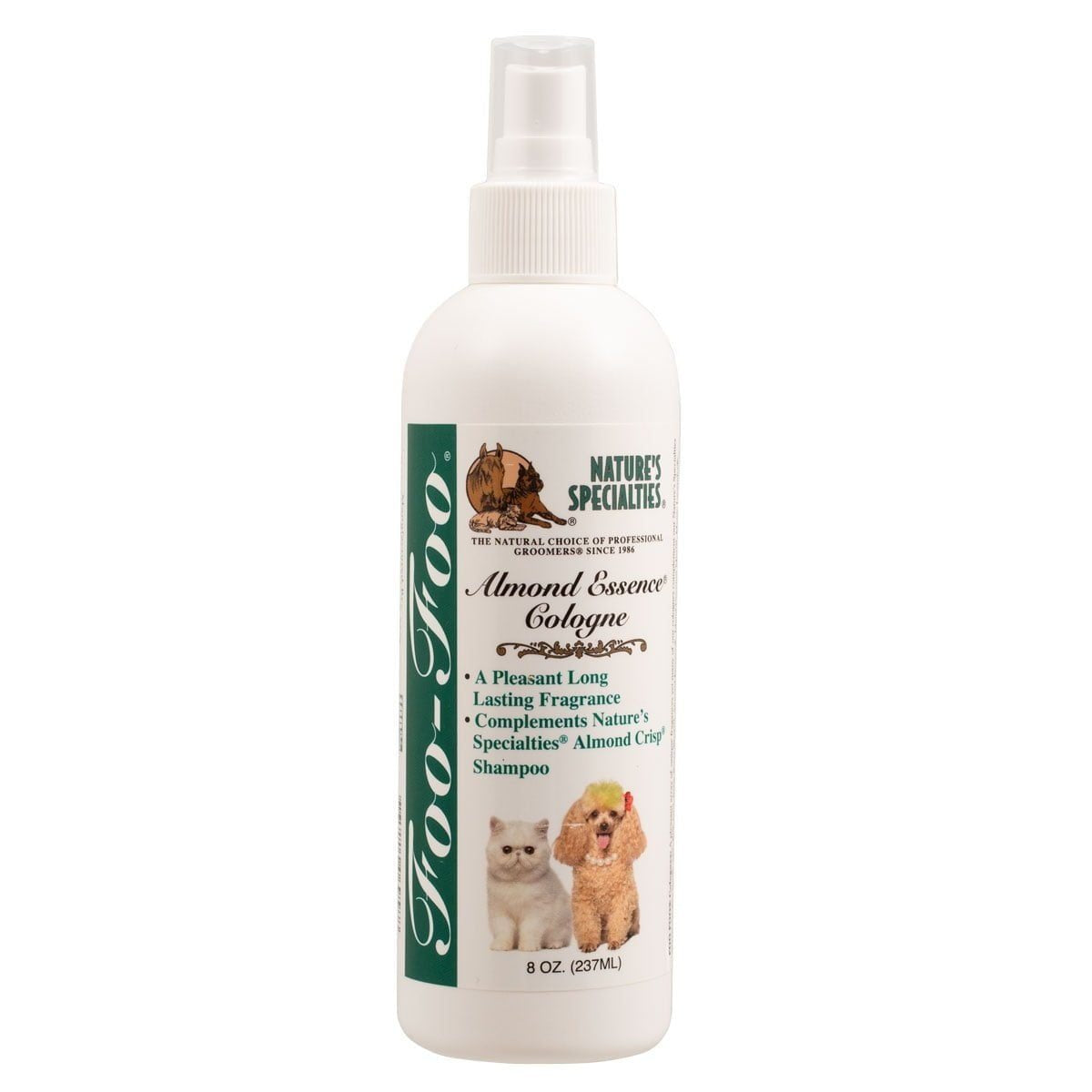 Natures Specialties Almond Essence Cologne For Dogs And Cats – 237ml / 8Oz