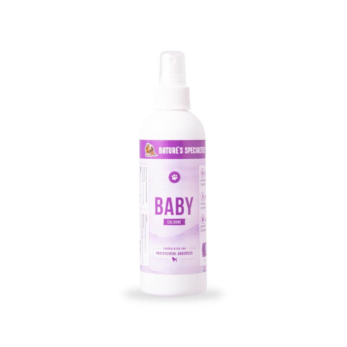 Natures Specialties Baby Cologne For Dogs And Cats â 237ml / 8Oz