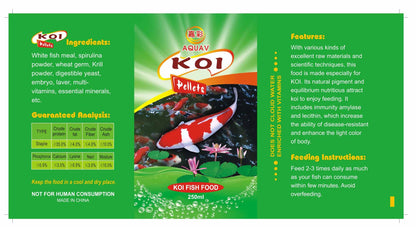 Aquav Koi Pellets