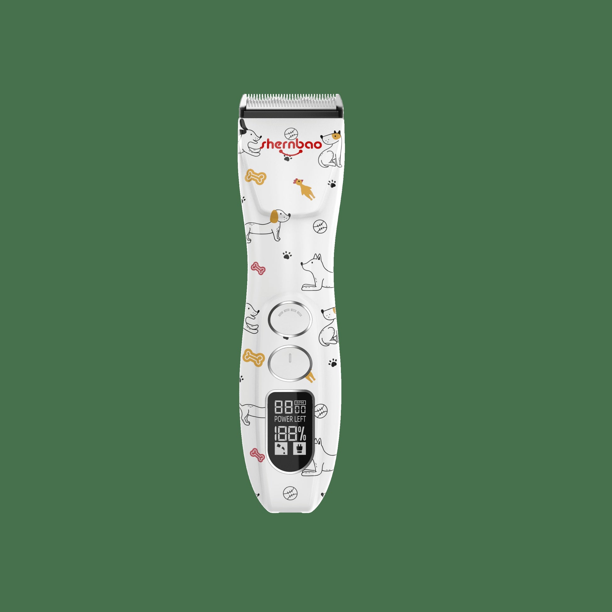 Shernbao 5-in-1 Style Blade Cordless Animal clipper