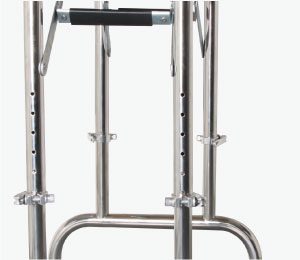Aeolus Height Adjustable Folding Table With Grooming Arm Kit(120*60*81-93cm)