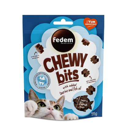 Fedem Chewy Bits for Cats ? Tempting Tuna Flavour 55g