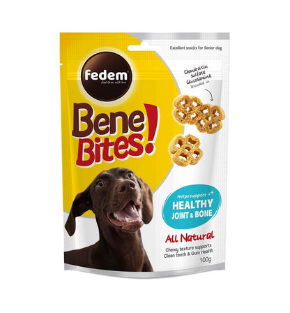 Fedem Bene Bites for Senior Dog ? Supports Joints & Bones 100g